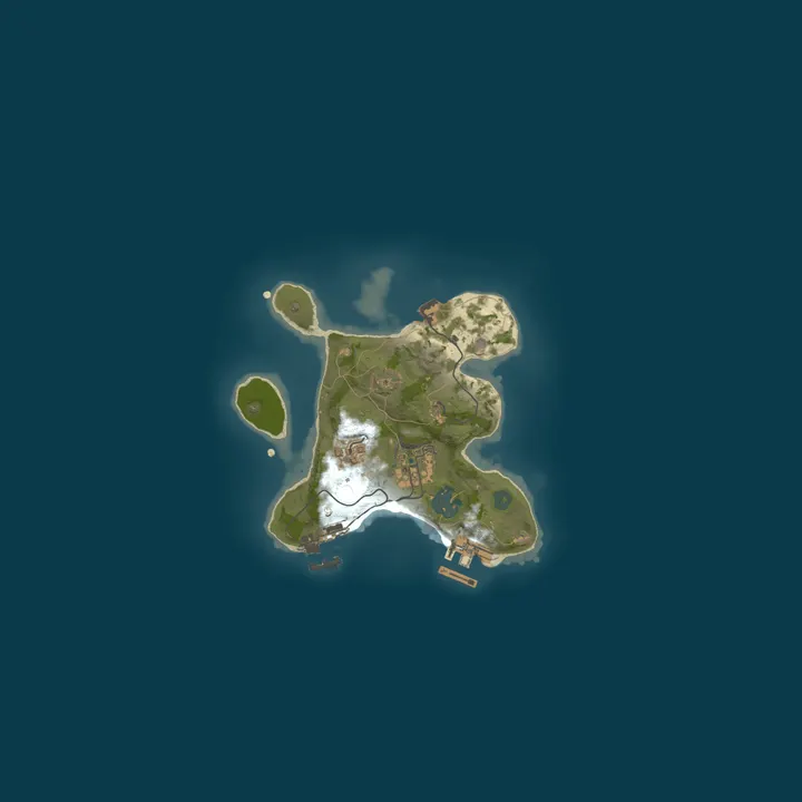 Map of My Test Rust Server