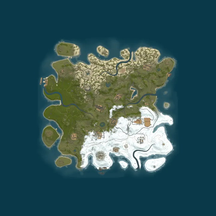 Map of Downzy Test Server