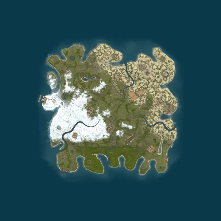 Map of Pure Casual Rust [Bots/Botbases] 3x