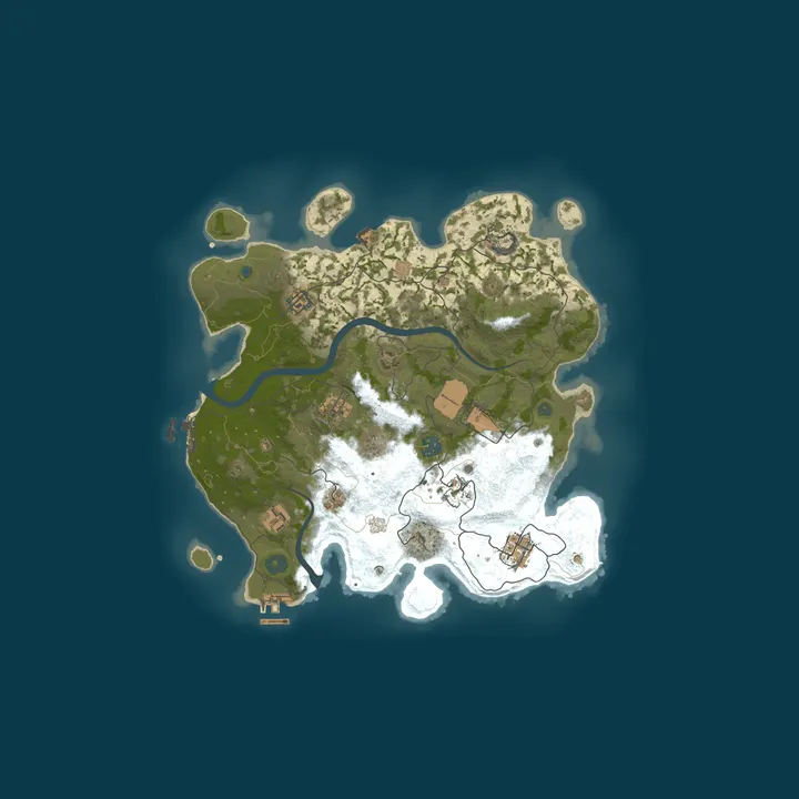 Map of IRONBARK CREEK AU