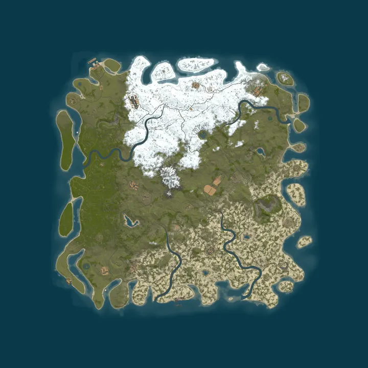 Map of AU/NZ vs SEA [3x Loot][Low Upkeep][No BP Wipe]