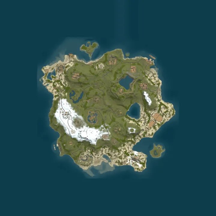 Map of [AU/NZ] Apocalyptia Testing Server