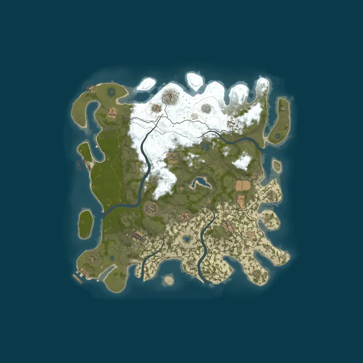 Map of SafeHouse 5x Extreme PvE
