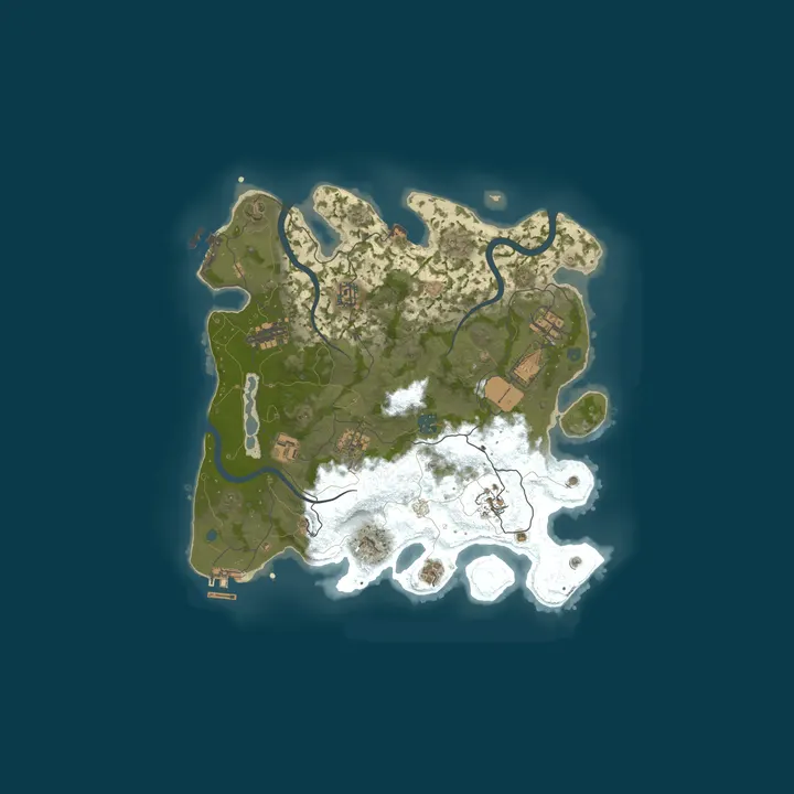 Map of (US) OUTLAW 1000000X | 200 AIRDROPS AN HOUR | EXTREME Loot+ | F