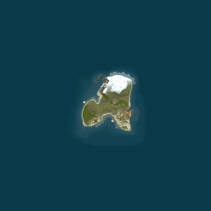 Map of A Rust Server