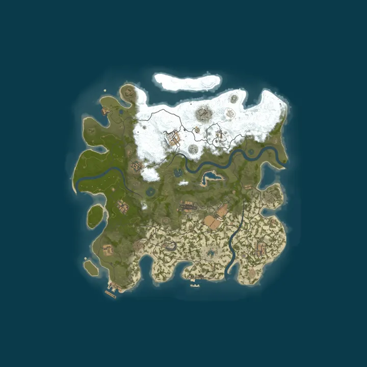 Map of Vincent's Test Server