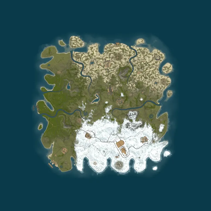 Map of US I Jack Rabbit Slims PVE I No Raiding/Killing/Stealing