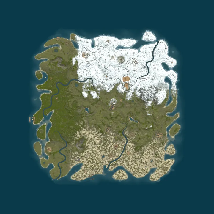 Map of T.K. Testing Server