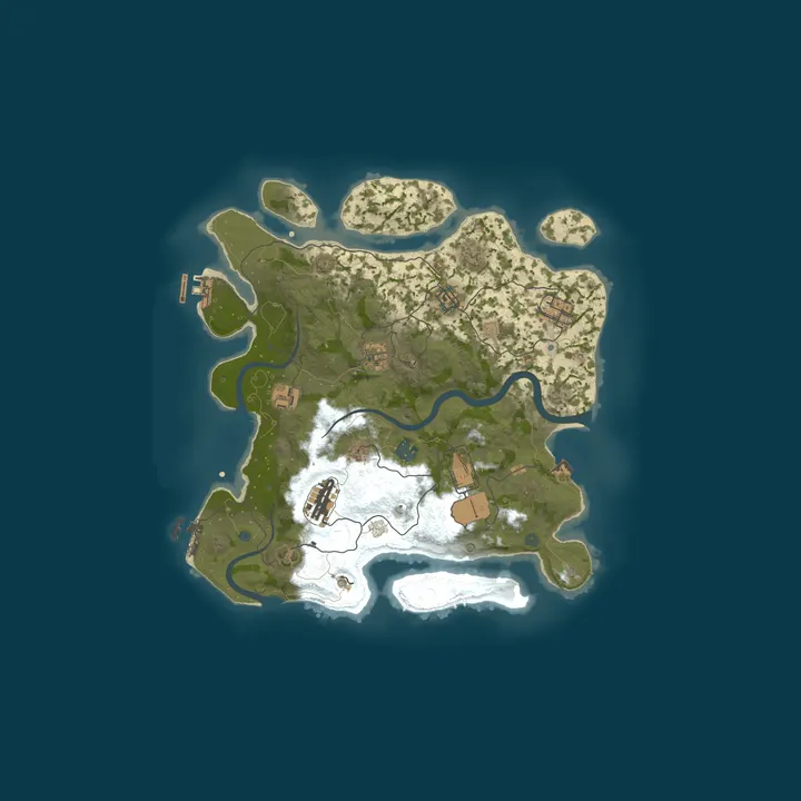 Map of DZ Raiders - 2x Weekly