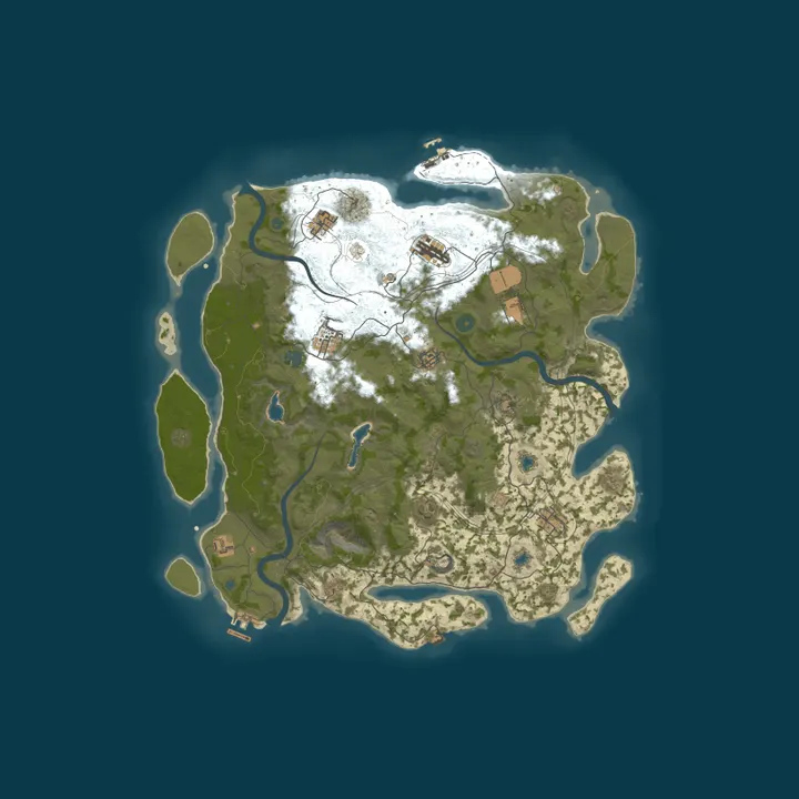 Map of CentrixNodes LLC Test Rust Server