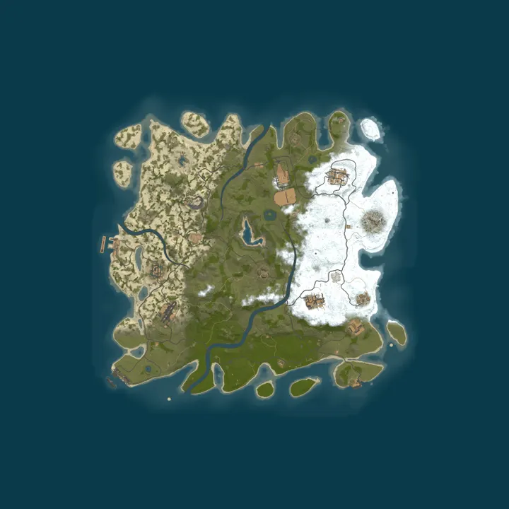 Map of BattleGrounds10x No BPS/Custom BuildSites/TelePort/Auto Door