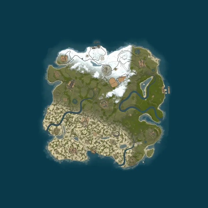 Map of GOLD RUST КЛАССИКА X2 ДЛЯ НОВИЧКОВ