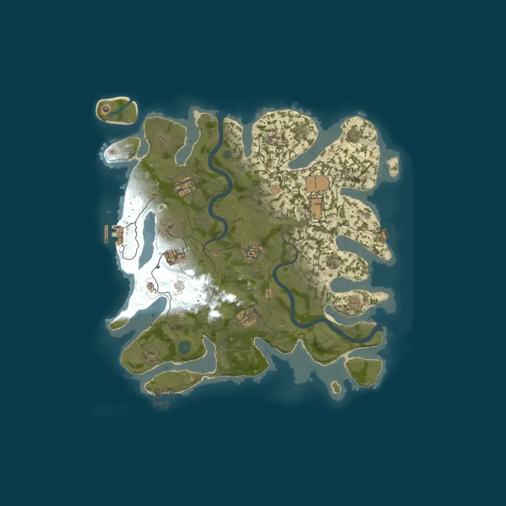 Map of #4 BroRust X5/X10|MAX 2|WIPE 06.10|TP|KIT|LOOT+|SHOP