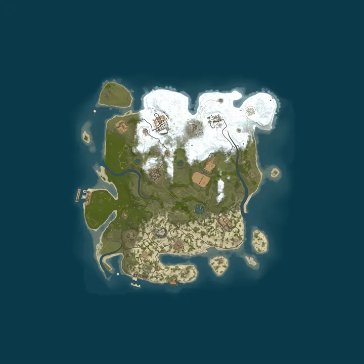 Map of InvokeRust WEX [X2, Vanilla, No Limit]