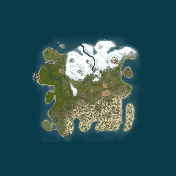 Map of 太初仙境PVE