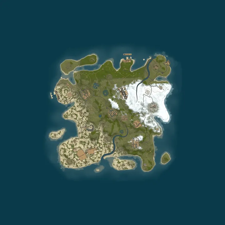 Map of My Rust Server
