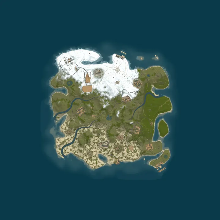 Map of Rusty Dirt