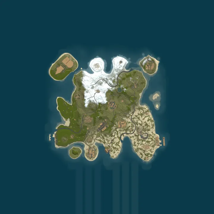Map of [EU] Nowhere - MAIN - | 2x | Solo-Duo-Trio | 50% Up | NO OFFLIN