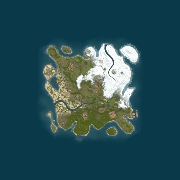Map of [KR/JP]푸리나서버/Quad/자원밀도2배/WIPE 10.02