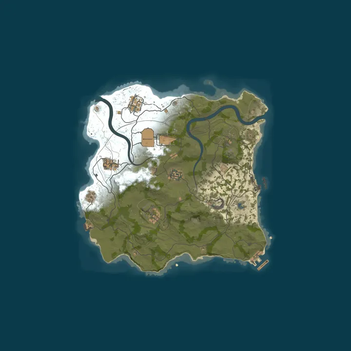 Map of Rustako.com | LATAM Solo/Duo | 02/10 Full Wipe 17hs ARG
