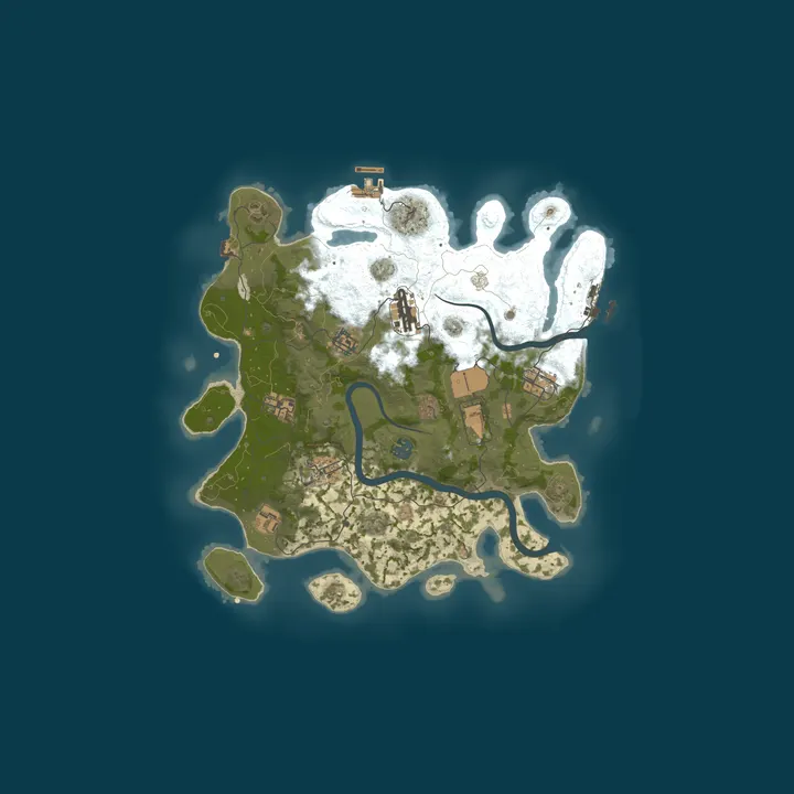 Map of PVE the world