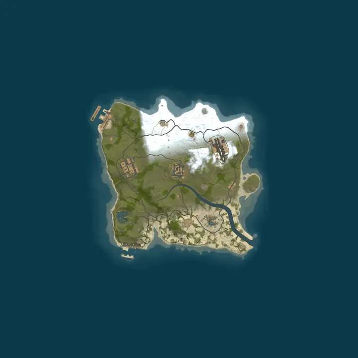 Map of RustEu Solo/Duo/Trio|BiWeekly|Raidtimer