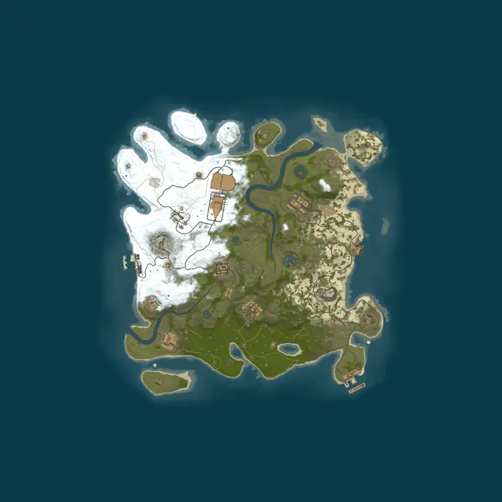 Map of Lizards