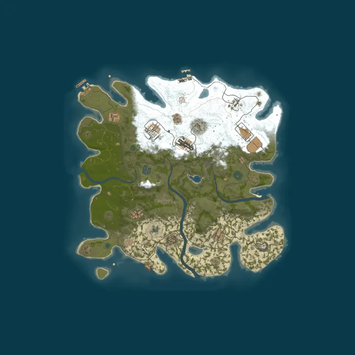 Map of WZ's Island