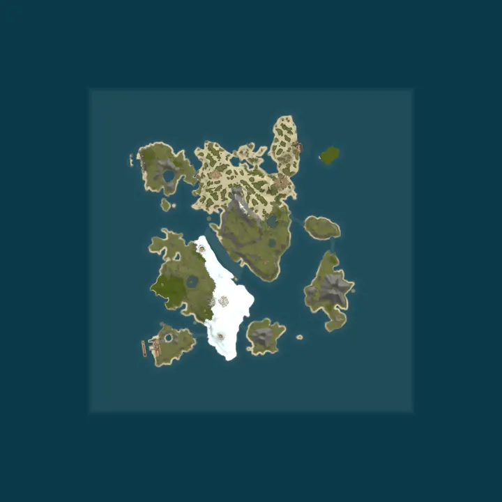 Map of WZ's Island
