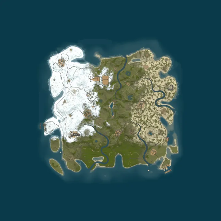 Map of LearnRust | 2x | Solo/Duos | Mentors | Noob Friendly | FULLWIPE