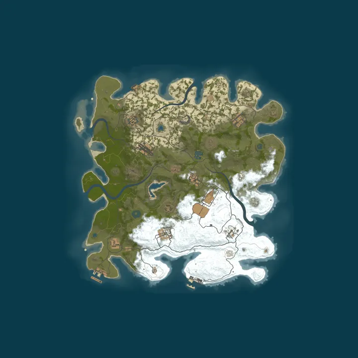 Map of Bob's Island