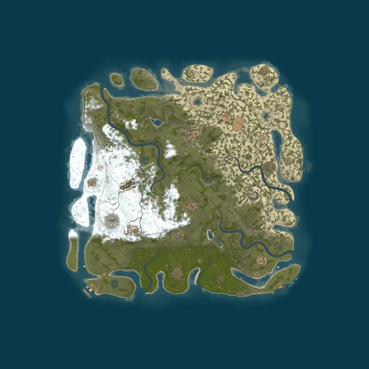 Map of Savage Nation 10x