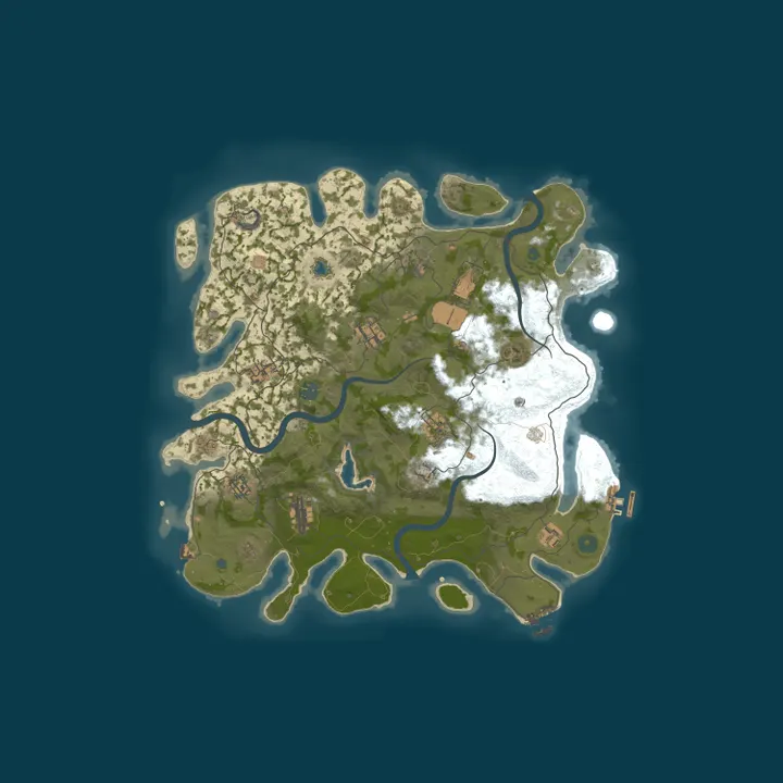 Map of [EU][PVE] 5x |ZE-Gaming #2|Loot++|Skills|Events|Monthly MAP|BP 