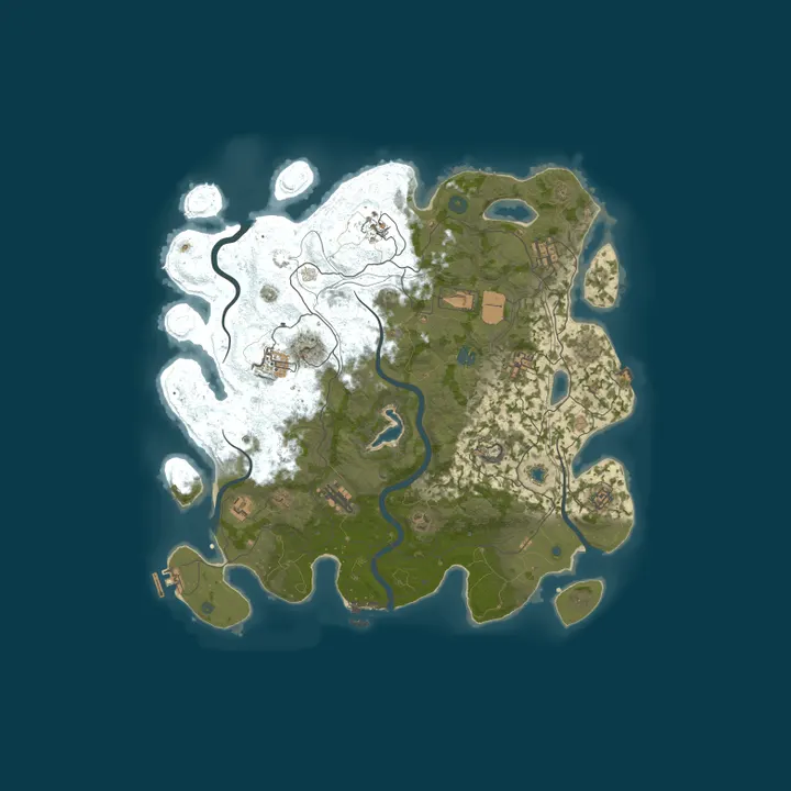 Map of Pioneers (NOOB FRIENDLY|2X|8 TEAM|KITS|SKILLS|50% UPKEEP)