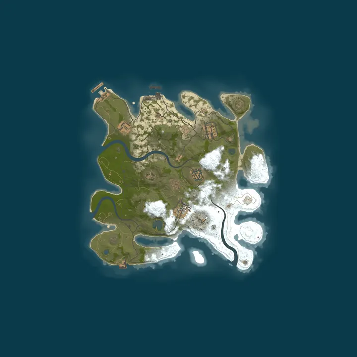 Map of A LOW.MS Rust Server