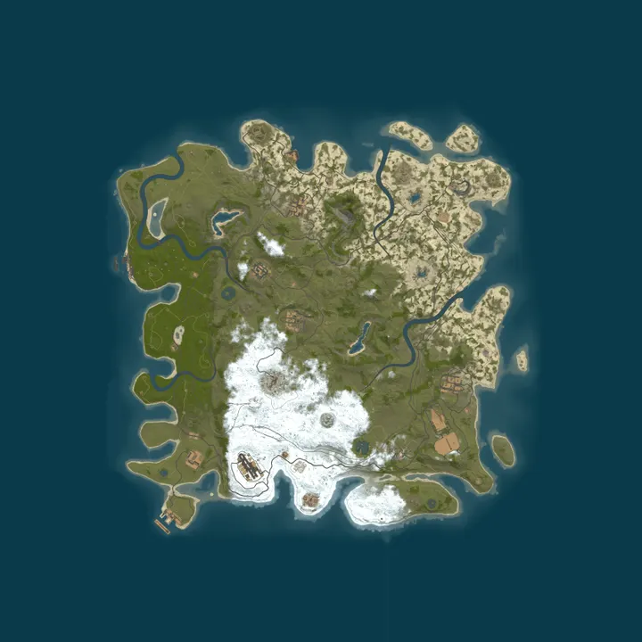 Map of Mrwryms PvE and Chill Noob Friendly No Decay/Upkeep