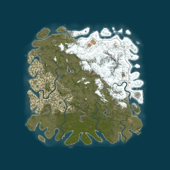Map of Rust by g-portal.com