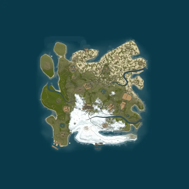 Map of RUSTTY S LAND LOKIS