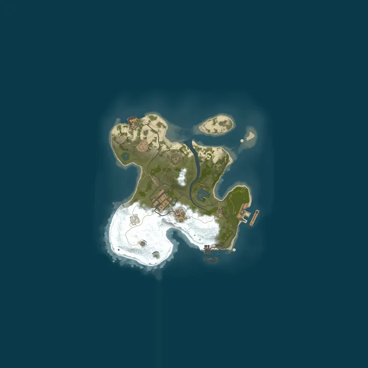 Map of My Untitled Rust Server