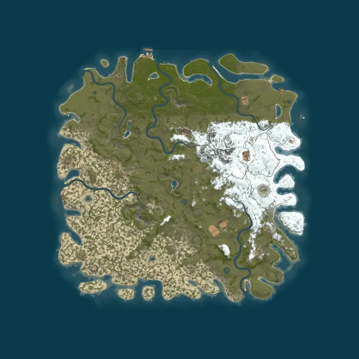 Map of Baleenaesh