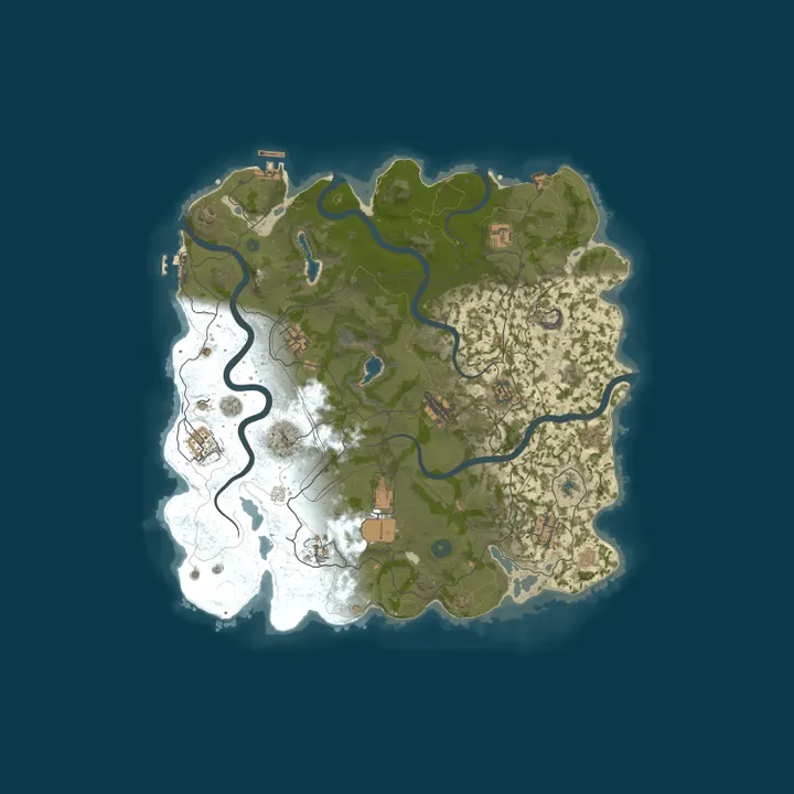 Map of My Untitled Rust Server