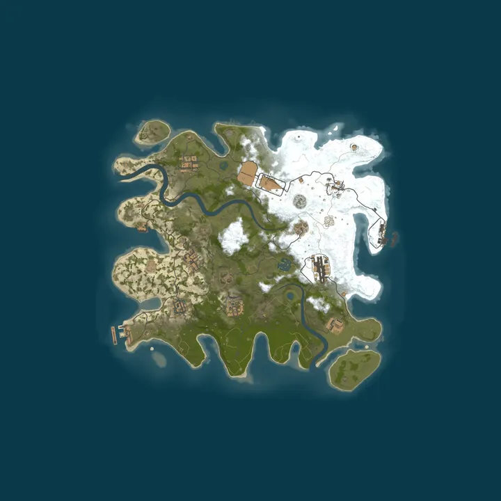 Map of La Cueva Corp. - Hub | Events - Minigames - Levels