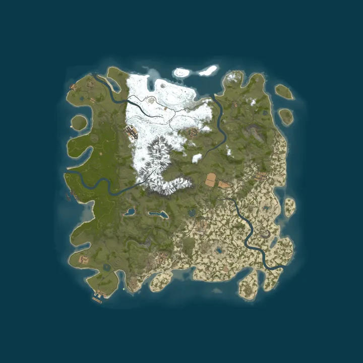 Map of SafeZone Hard Custom Weapons Buffs Skills NoWipe