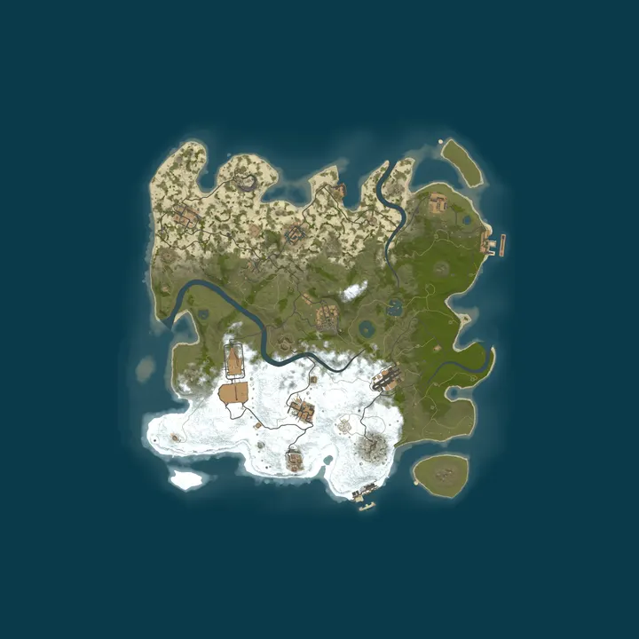 Map of Rust Slovenia | Balkan | No Decay | Vanilla | Max 3