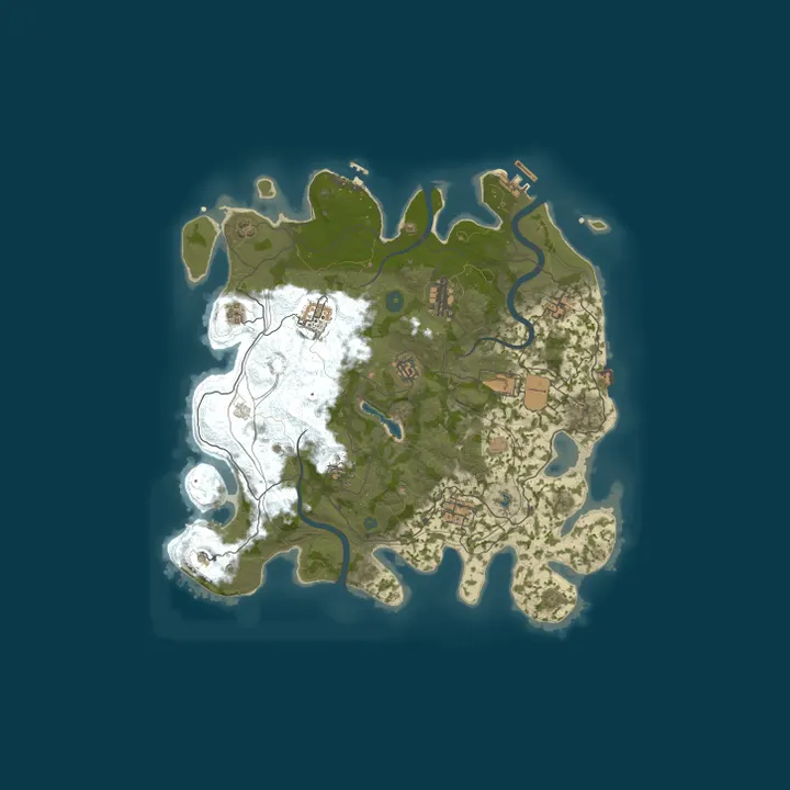 Map of [GER]DuKs#1 Anfängerfreundlich - PVP, low Upkeep, Raid Times