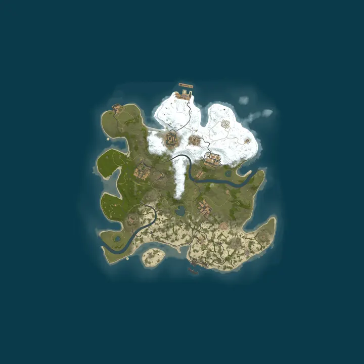 Map of Solo's paradise