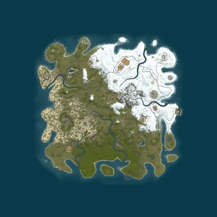Map of All Map US