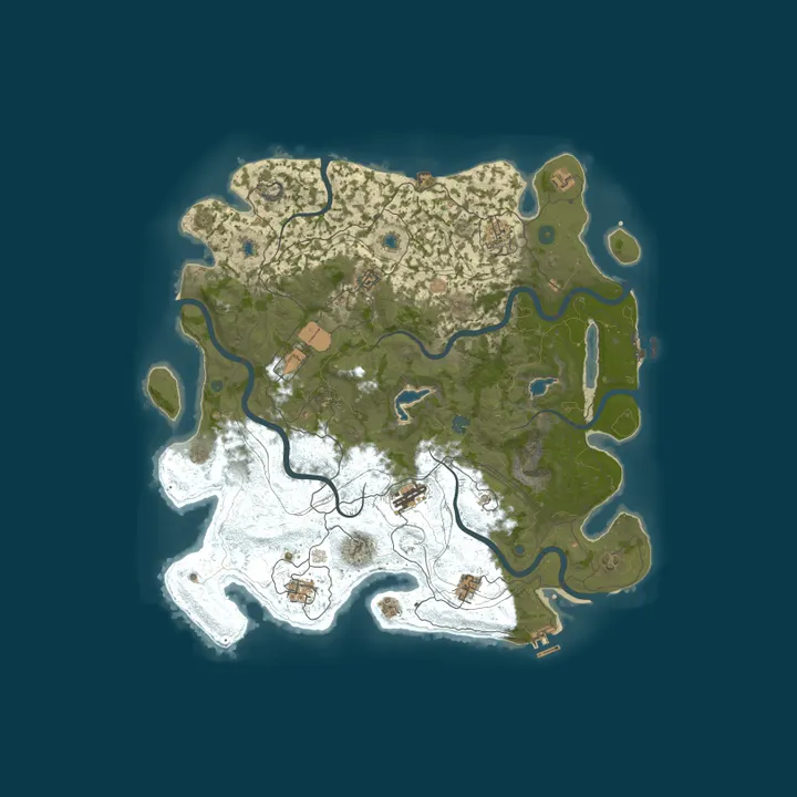 Map of Rusty Cock