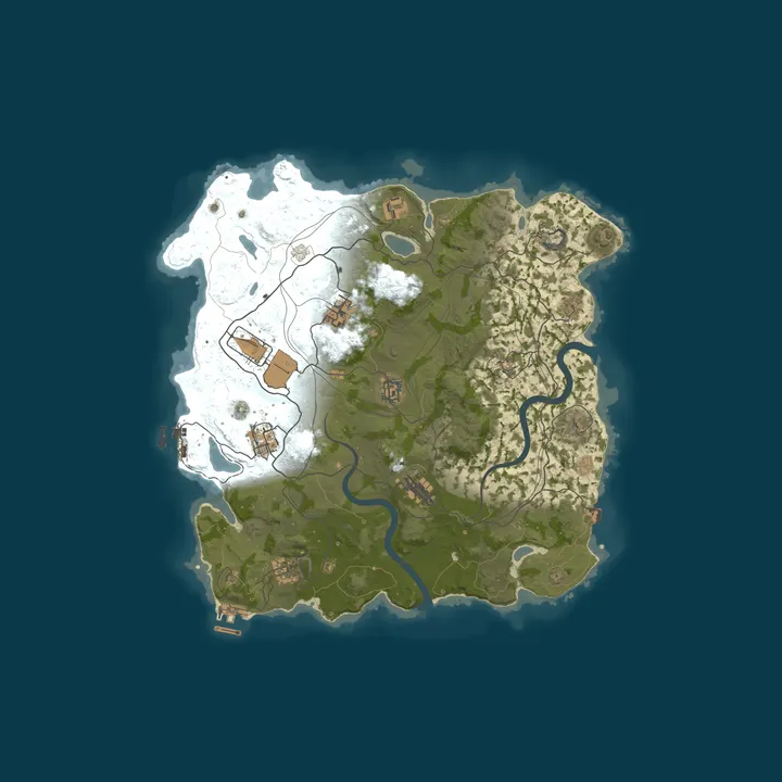 Map of WARBANDITS.GG 2X Weekly |Solo/Duo/Trio|Shared BPs| Just Wiped