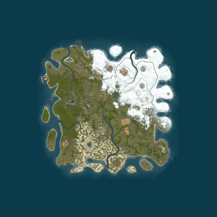 Map of [PvE] ExaRust #2 x2-x5 | RB | Skills | Events | NoRaid | NoKill
